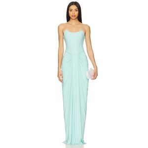 Deme by Gabriella x REVOLVE Pearl Gown in Green Small $350
